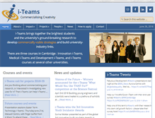 Tablet Screenshot of iteamsonline.org